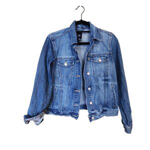 Gap Womens Denim Jean Jacket Medium - Blue